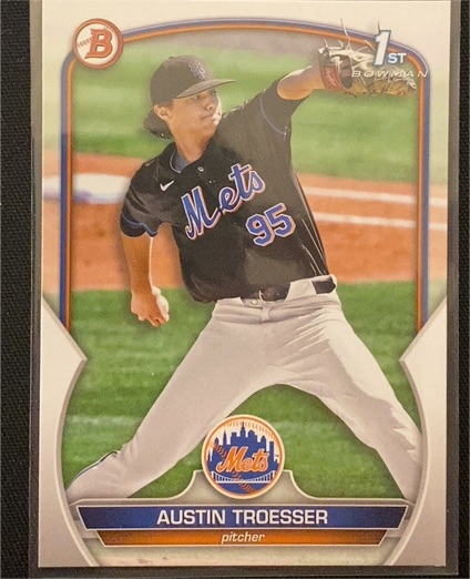 2023 Bowman Draft #BD-176 Austin Troesser — front