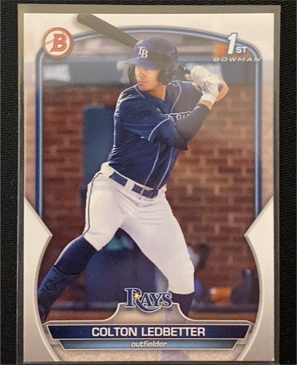 2023 Bowman Draft #BD-34 Colton Ledbetter — front