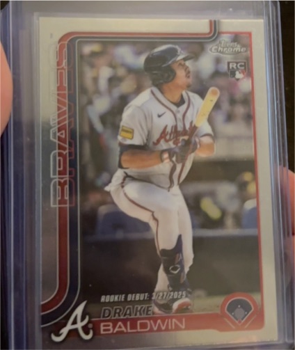 2025 Topps Chrome Update #USC88 Drake Baldwin — front