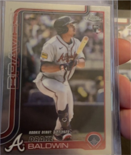 2025 Topps Chrome Update #USC88 Drake Baldwin — front
