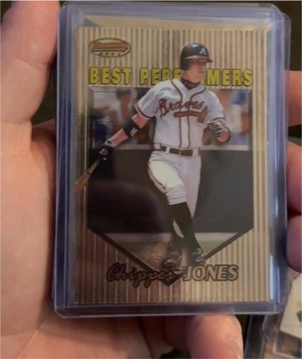 1999 Bowman's Best #95 Chipper Jones — front