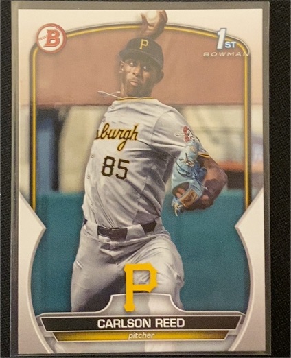 2023 Bowman Draft #BD-11 Carlson Reed — front