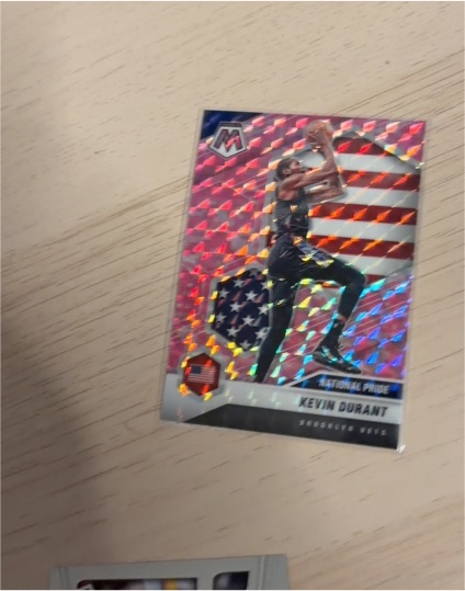 2020-21 Panini Mosaic #248 Kevin Durant National Pride — front