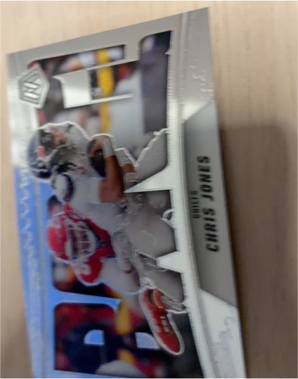 2025 Panini Mosaic #8 Chris Jones Bang! — front