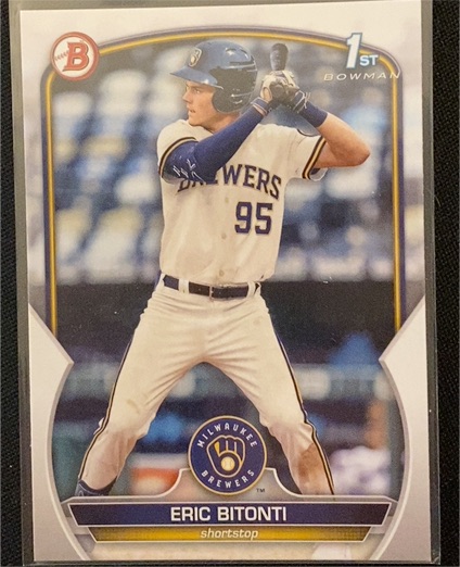 2023 Bowman Draft #BD-134 Eric Bitonti — front