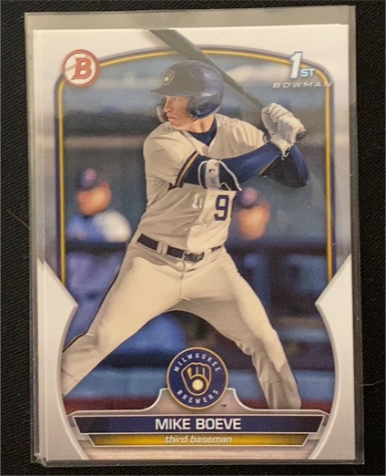 2023 Bowman Draft #BD-192 Mike Boeve — front