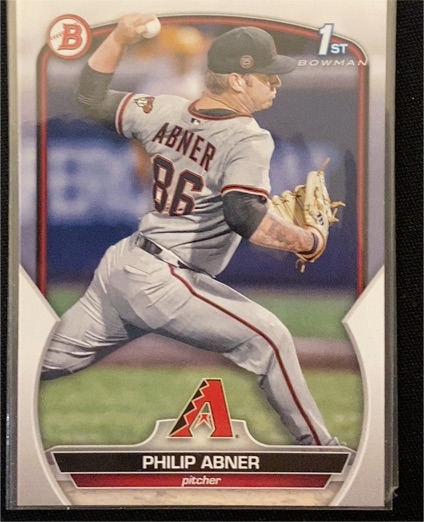 2023 Bowman Draft #BD-165 Philip Abner — front