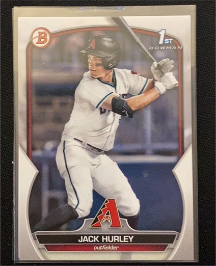 2023 Bowman Draft #BD-162 Jack Hurley — front