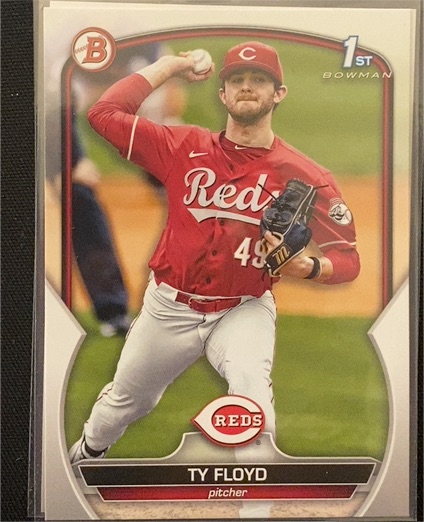2023 Bowman Draft #BD-155 Ty Floyd — front
