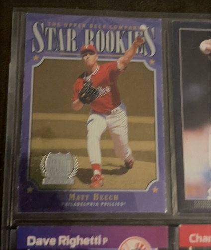 1997 Upper Deck Star Rookies #SB-1 Matt Beech — front