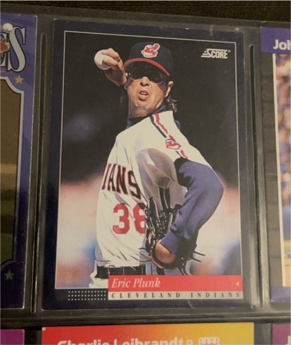 1994 Score #131 Eric Plunk — front