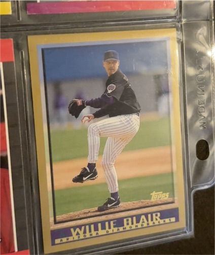 1998 Topps #423 Willie Blair — front