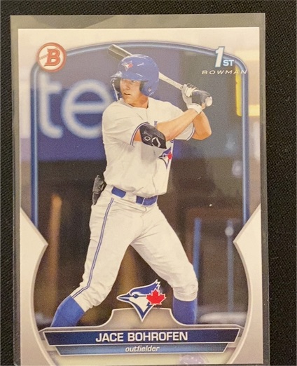 2023 Bowman Draft #BD-173 Jace Bohrofen — front
