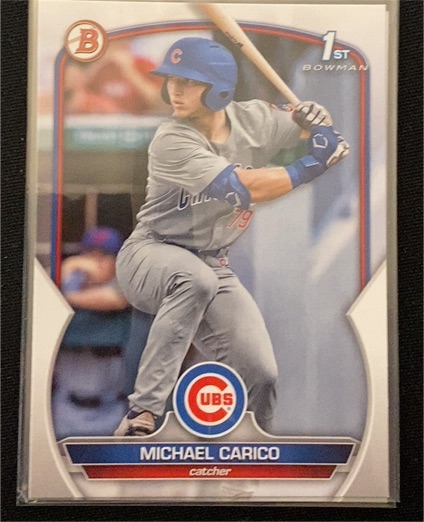2023 Bowman Draft #BD-170 Michael Carico — front