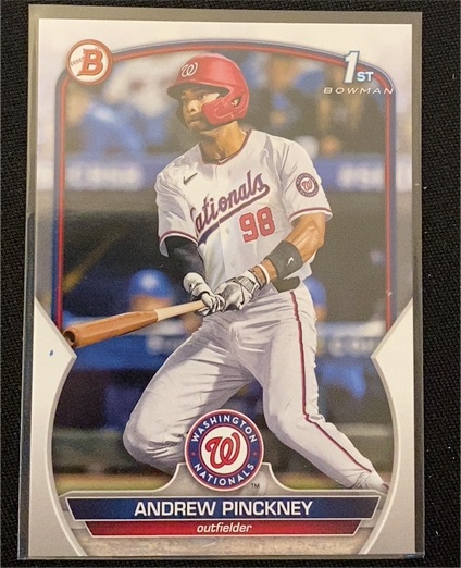 2023 Bowman Draft #BD-40 Andrew Pinckney — front
