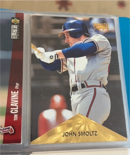 1996 Upper Deck #9 Tom Glavine — front