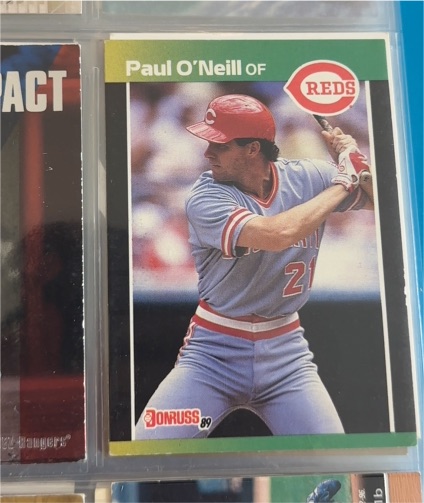 1989 Donruss #360 Paul O'Neill Cincinnati Reds — front