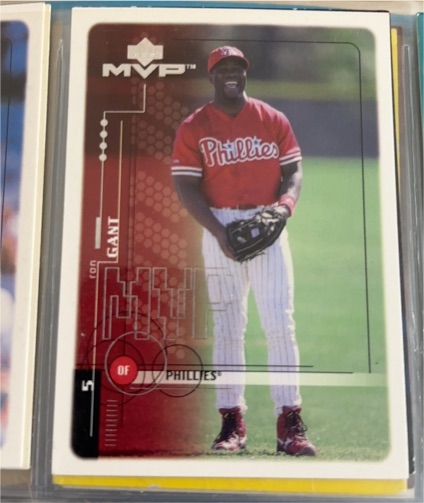 1999 Upper Deck MVP #161 Ron Gant — front