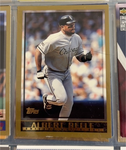 1998 Topps #331 Albert Belle Chicago White Sox — front