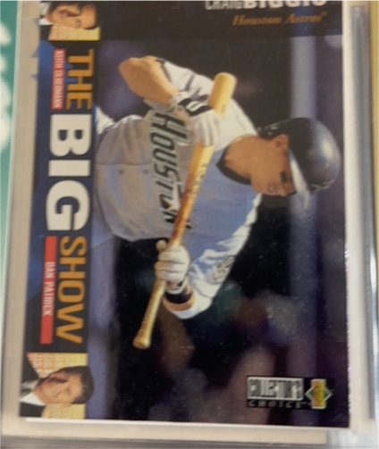 1997 Upper Deck Collector's Choice The Big Show #23 Craig Biggio — front