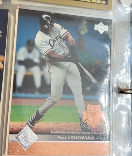1997 Upper Deck #40 Frank Thomas — front