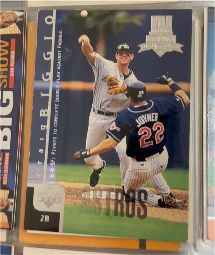 1997 Upper Deck #61 Craig Biggio — front