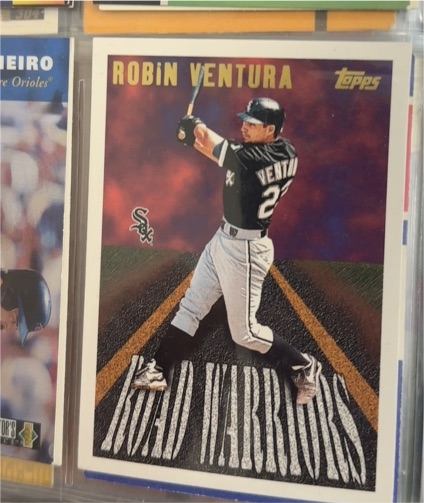 1996 Topps Road Warriors #RW19 Robin Ventura — front