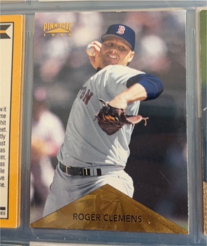1996 Pinnacle #247 Roger Clemens — front