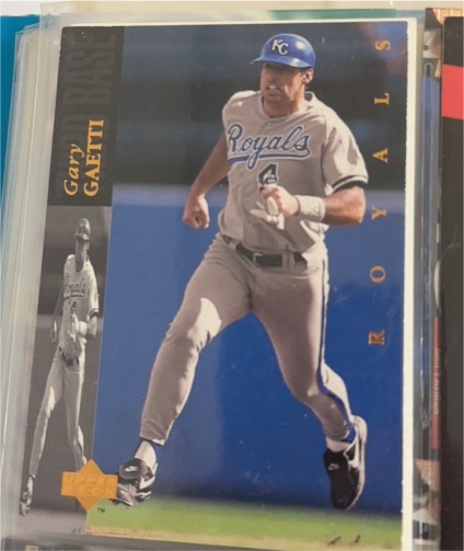 1994 Upper Deck #466 Gary Gaetti — front
