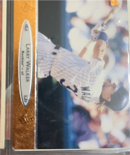 1996 Upper Deck #60 Larry Walker — front