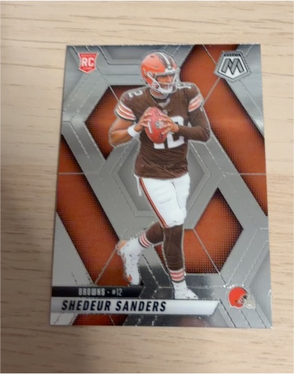 2025 Panini Mosaic #302 Shedeur Sanders — front