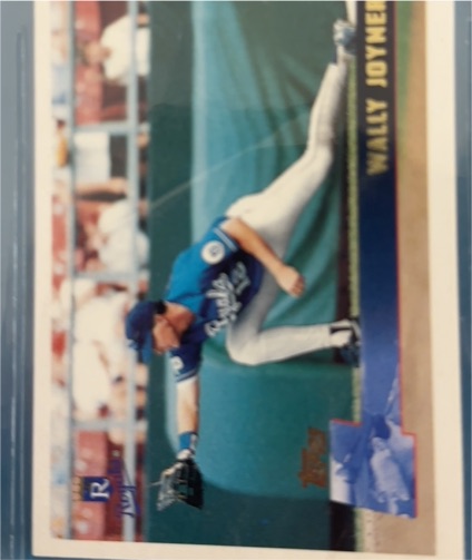 1996 Topps #386 Wally Joyner — front