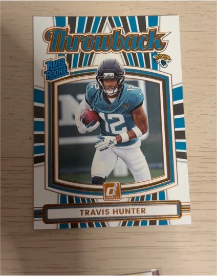 2025 Panini Donruss #3 Travis Hunter — front