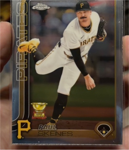 2025 Topps Chrome #300 Paul Skenes — front