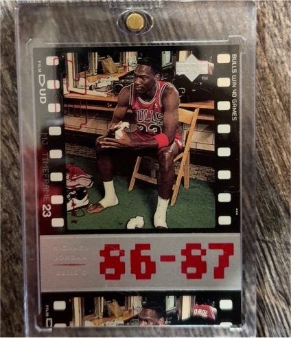 1998 Upper Deck MJ Timeframe #16 Michael Jordan Bulls — front