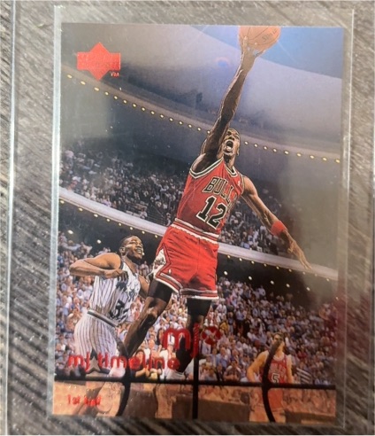 1998 Upper Deck MJx #5 Michael Jordan — front