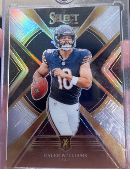 2023 Panini Select #501 Caleb Williams Rookie Card — front