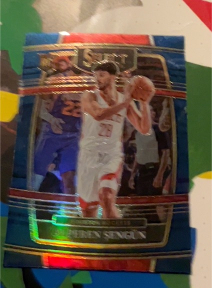 2021-22 Panini Select #19 Alperen Sengun — front