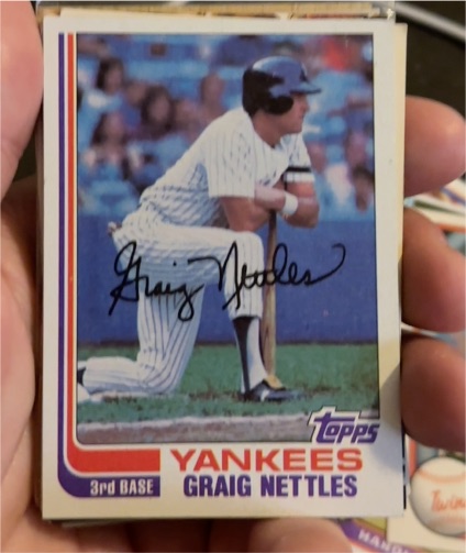 1982 Topps #505 Graig Nettles — front