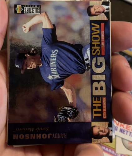 1997 Upper Deck Collector's Choice #44 Randy Johnson The Big Show — front