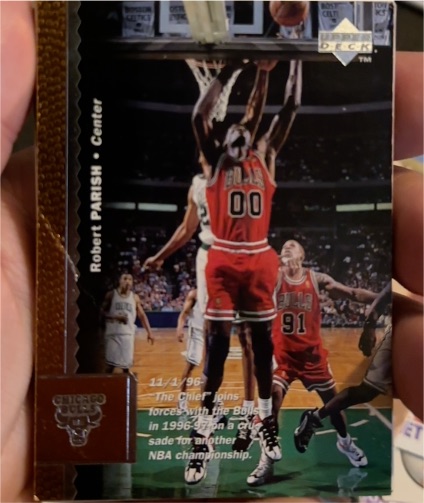 1996-97 Upper Deck #196 Robert Parish — front
