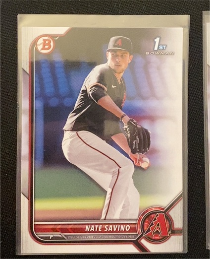 2022 Bowman Draft #BD-163 Nate Savino — front