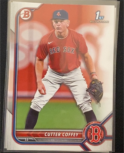 2022 Bowman Draft #BD-200 Cutter Coffey — front