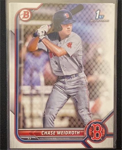 2022 Bowman Draft #BD-92 Chase Meidroth — front