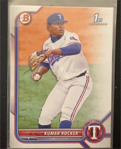 2022 Bowman Draft #BD-164 Kumar Rocker — front