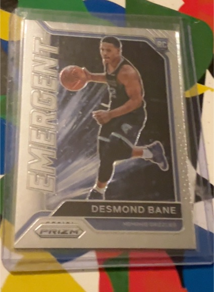 2020-21 Panini Prizm #30 Desmond Bane Emergent Rookie — front