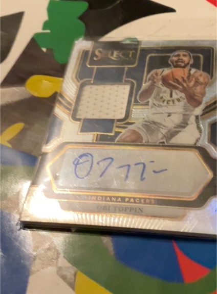 2020-21 Panini Select #AM-TOP Obi Toppin — front