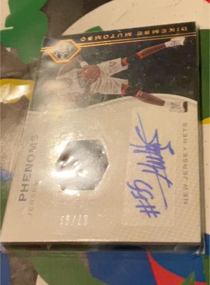 2016 Panini Limited Phenoms Jersey Autographs #67 Dikembe Mutombo — front
