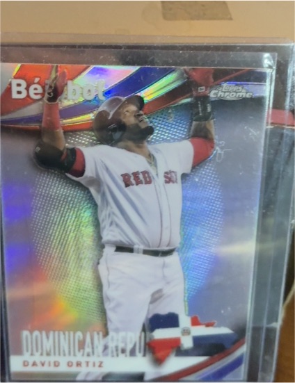 2021 Topps Chrome Beisbol Insert #B-2 David Ortiz — front