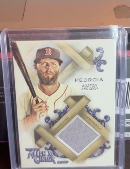 2020 Topps Allen & Ginter #FSRA-DP Dustin Pedroia — front